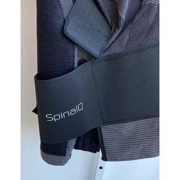 Alignmed Unisex sz 2XL Spinal Q Posture Back Support Vest Shirt Black Tank EUC! - Picture 5 of 7